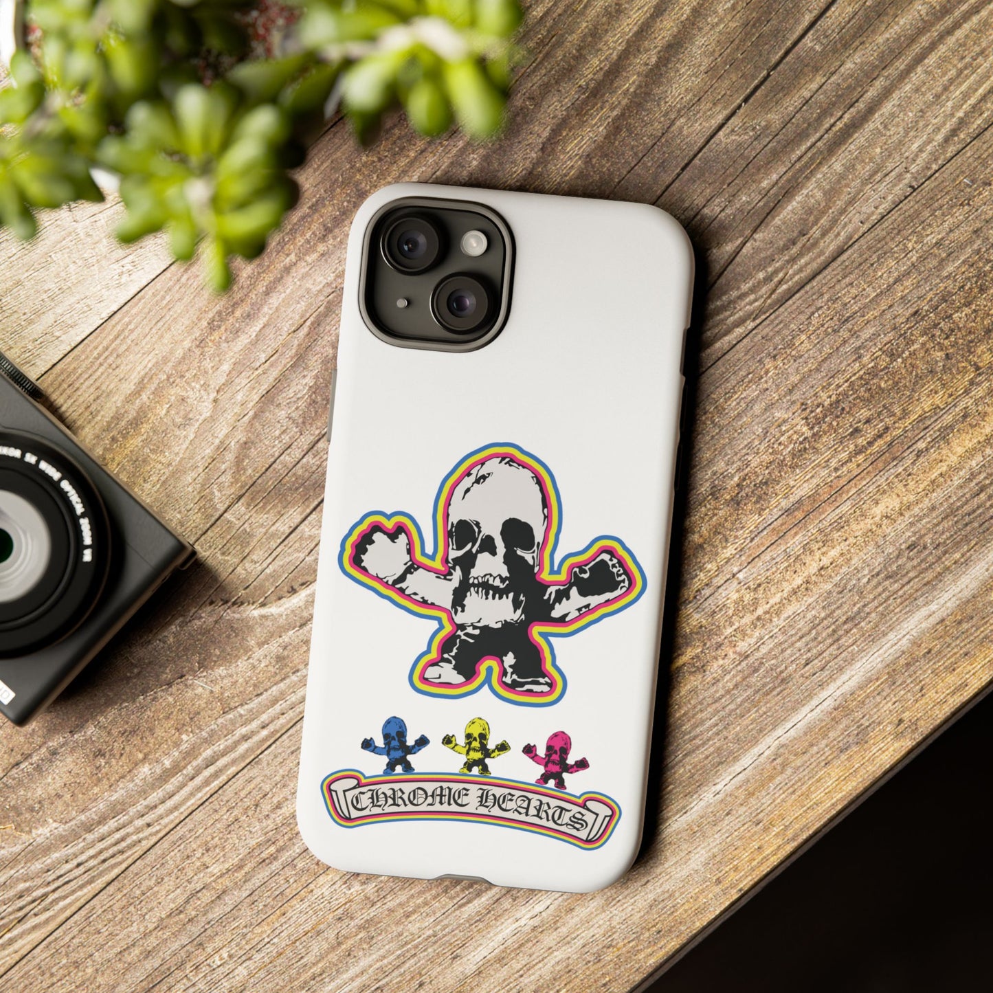 Case Chrome Art Cross Custom For Iphone 12 - 16 Pro Max
