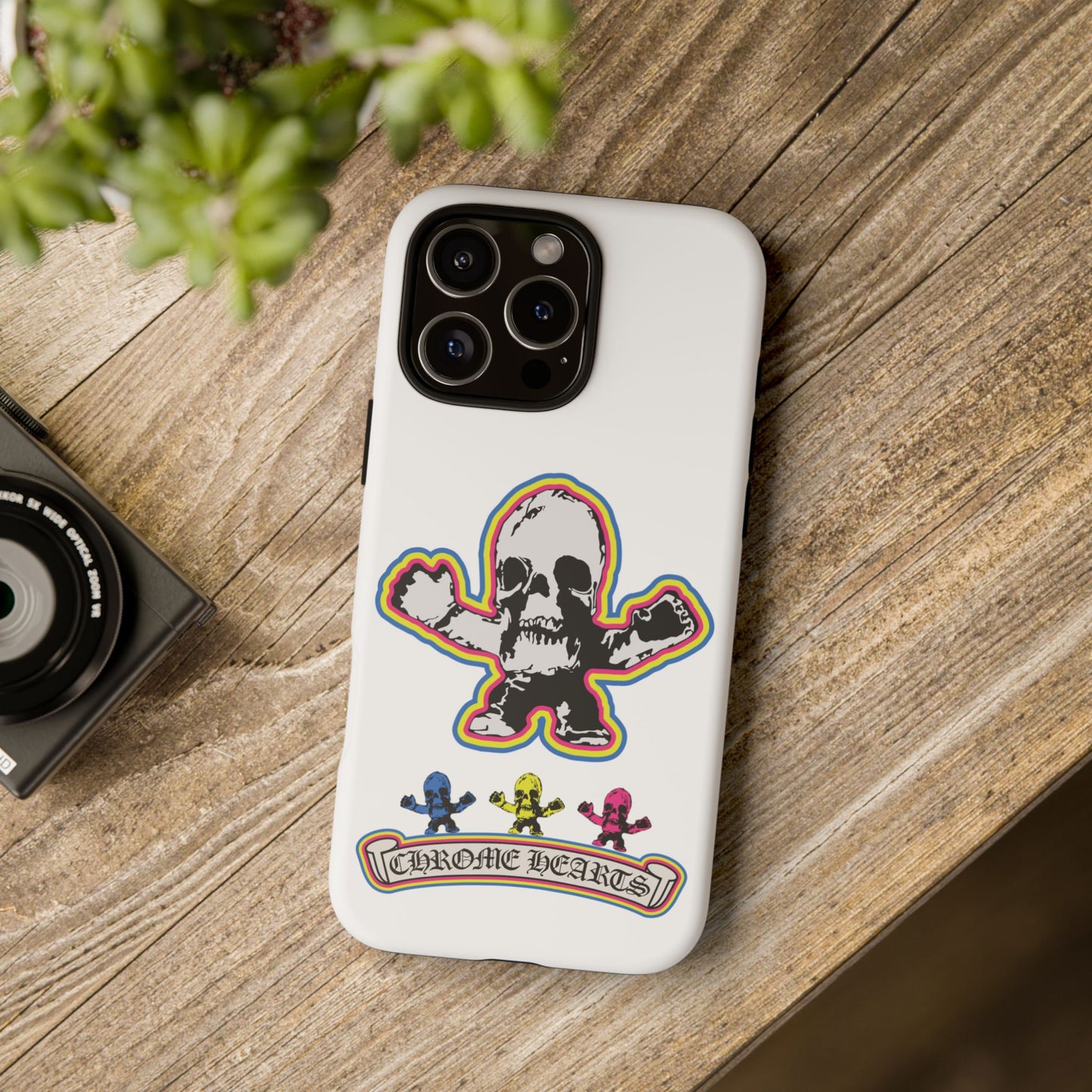 Case Chrome Art Cross Custom For Iphone 12 - 16 Pro Max