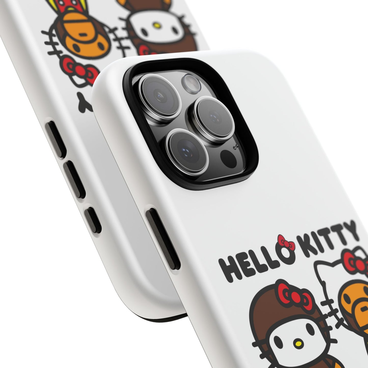 Case Baby Milo X Hello Kitty Face Change Custom For Iphone 12 - 16 Pro Max