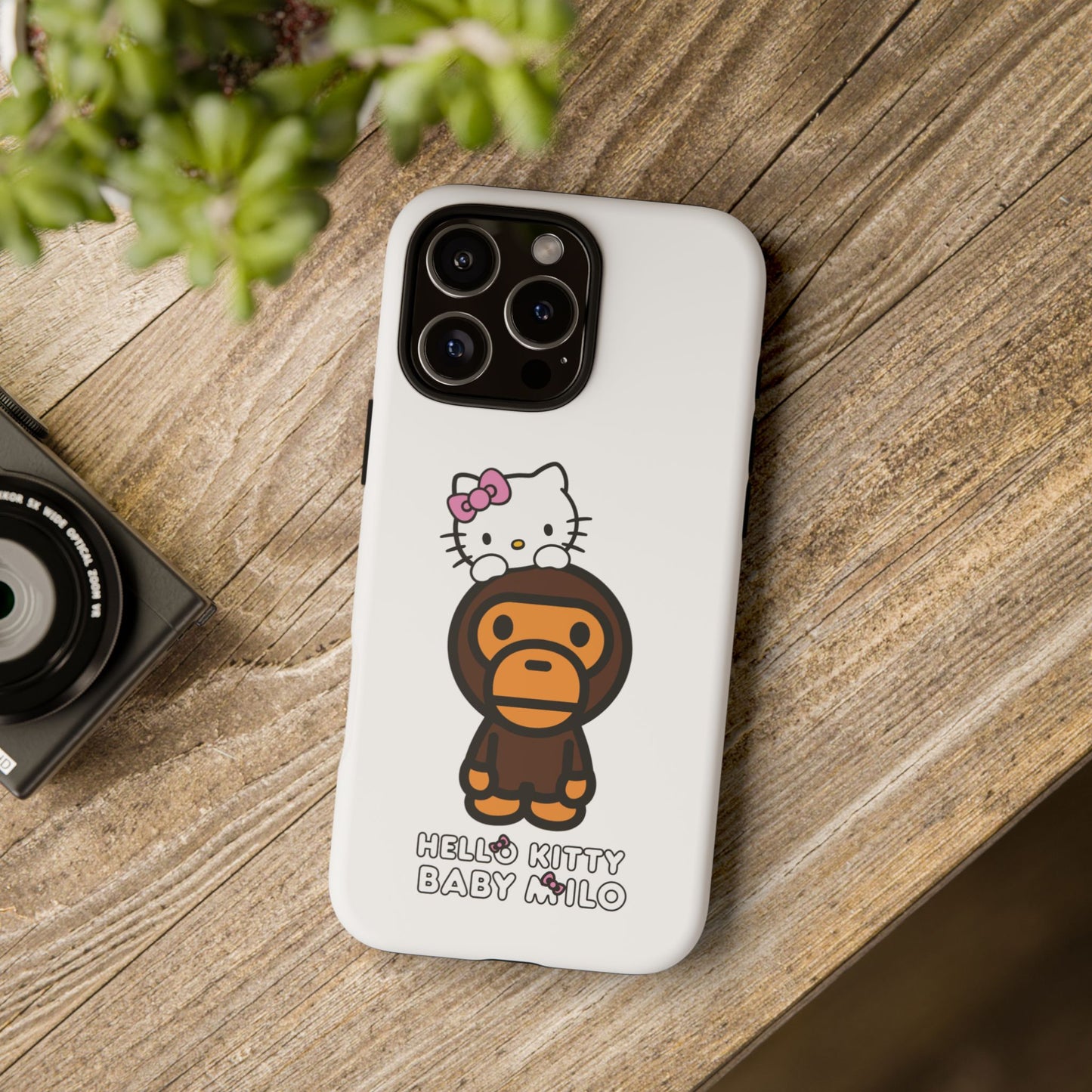 Case Baby Milo X Hello Kitty Custom For Iphone 12 - 16 Pro Max