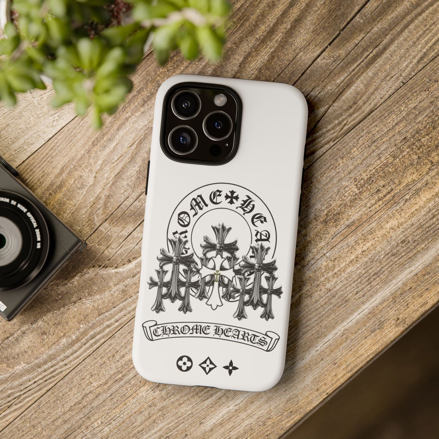 Case Chrome Crom Custom For Iphone 12 - 16 Pro Max