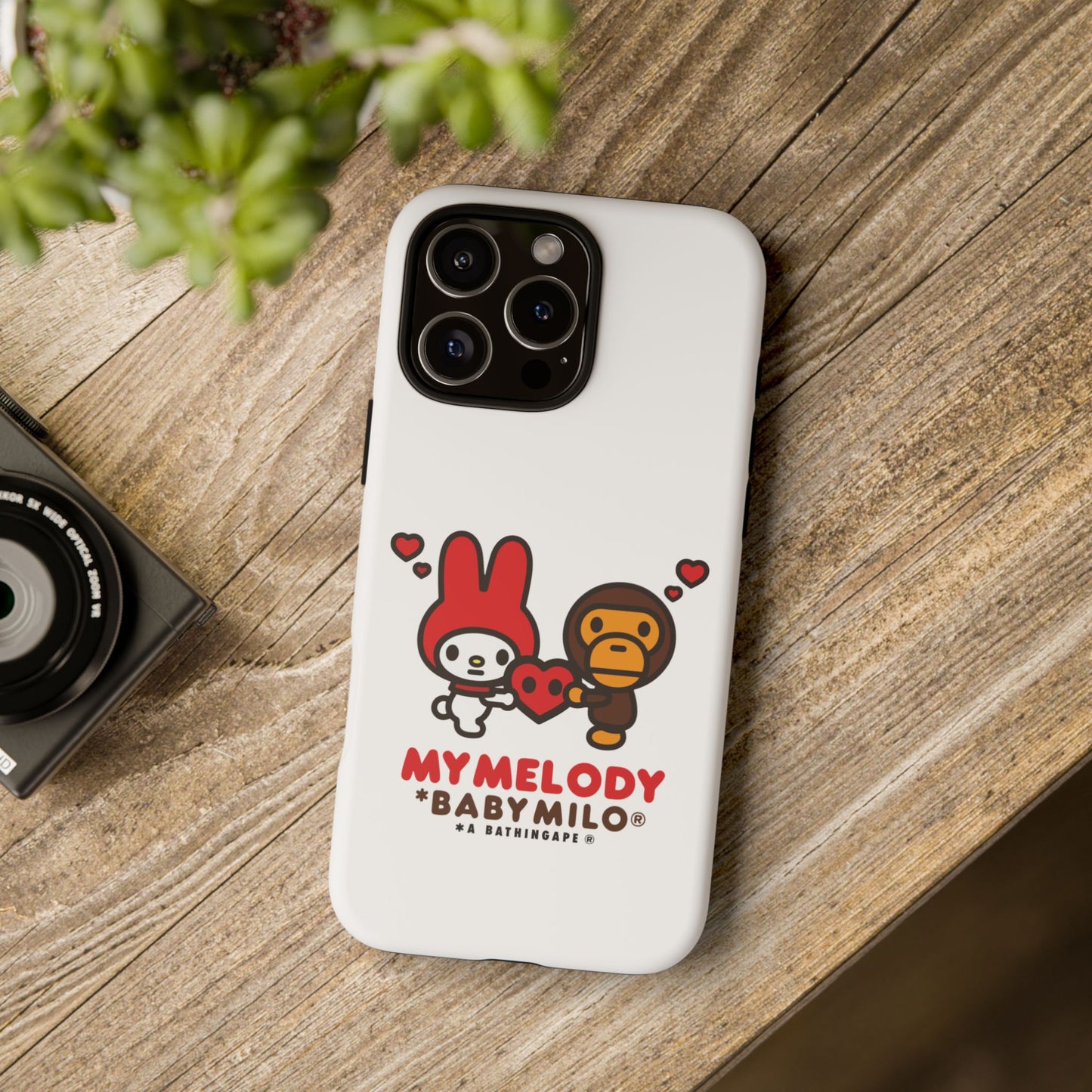 Case Baby Milo X Heart Custom For Iphone 12 - 16 Pro Max