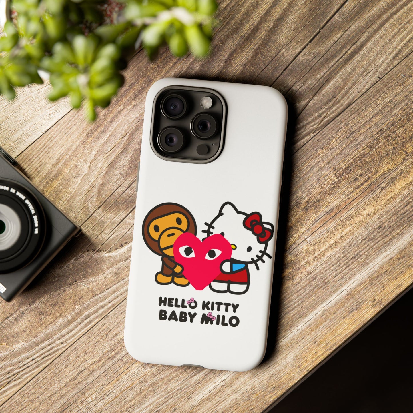 Case Baby Milo X Hello Kitty Custom For Iphone 12 - 16 Pro Max