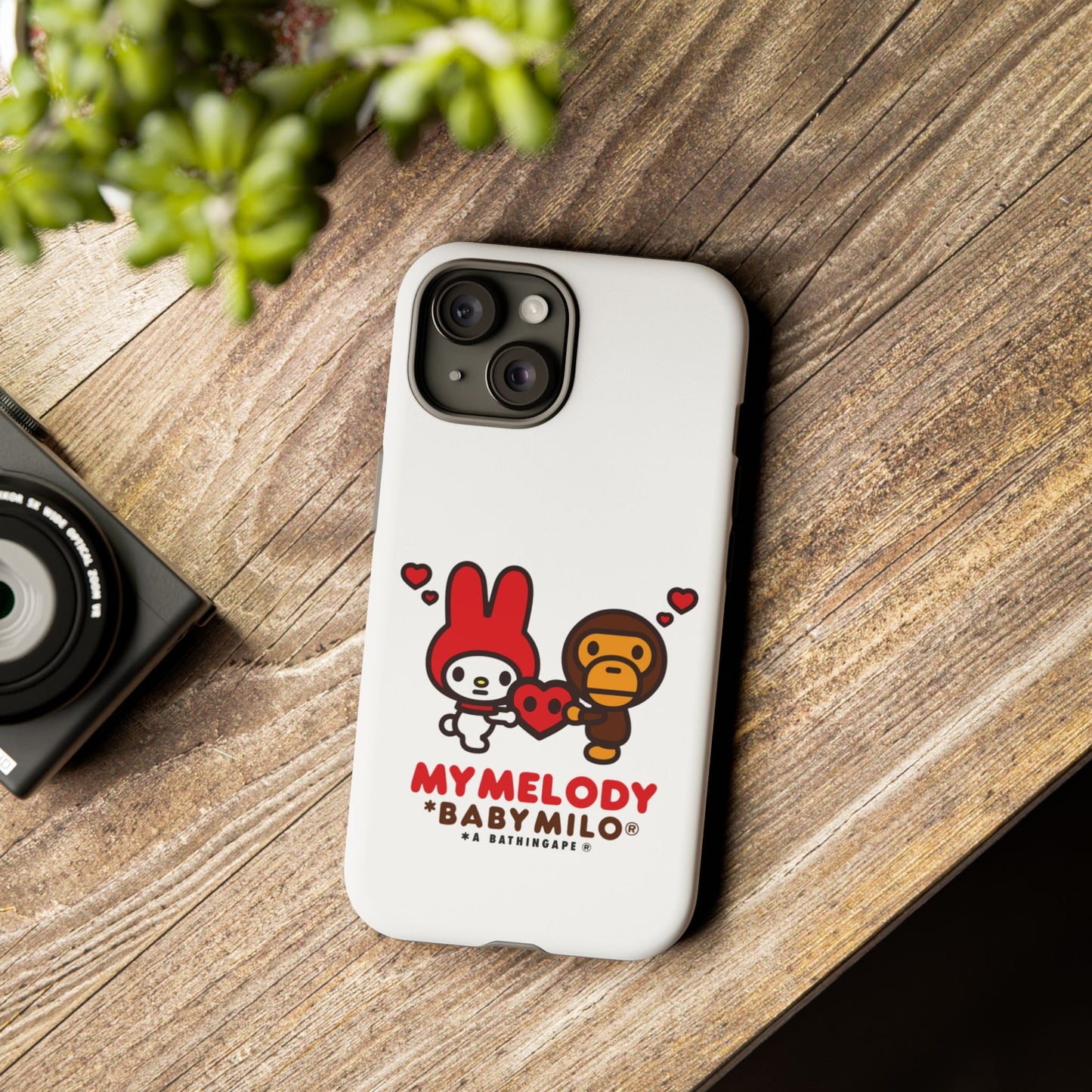 Case Baby Milo X Heart Custom For Iphone 12 - 16 Pro Max
