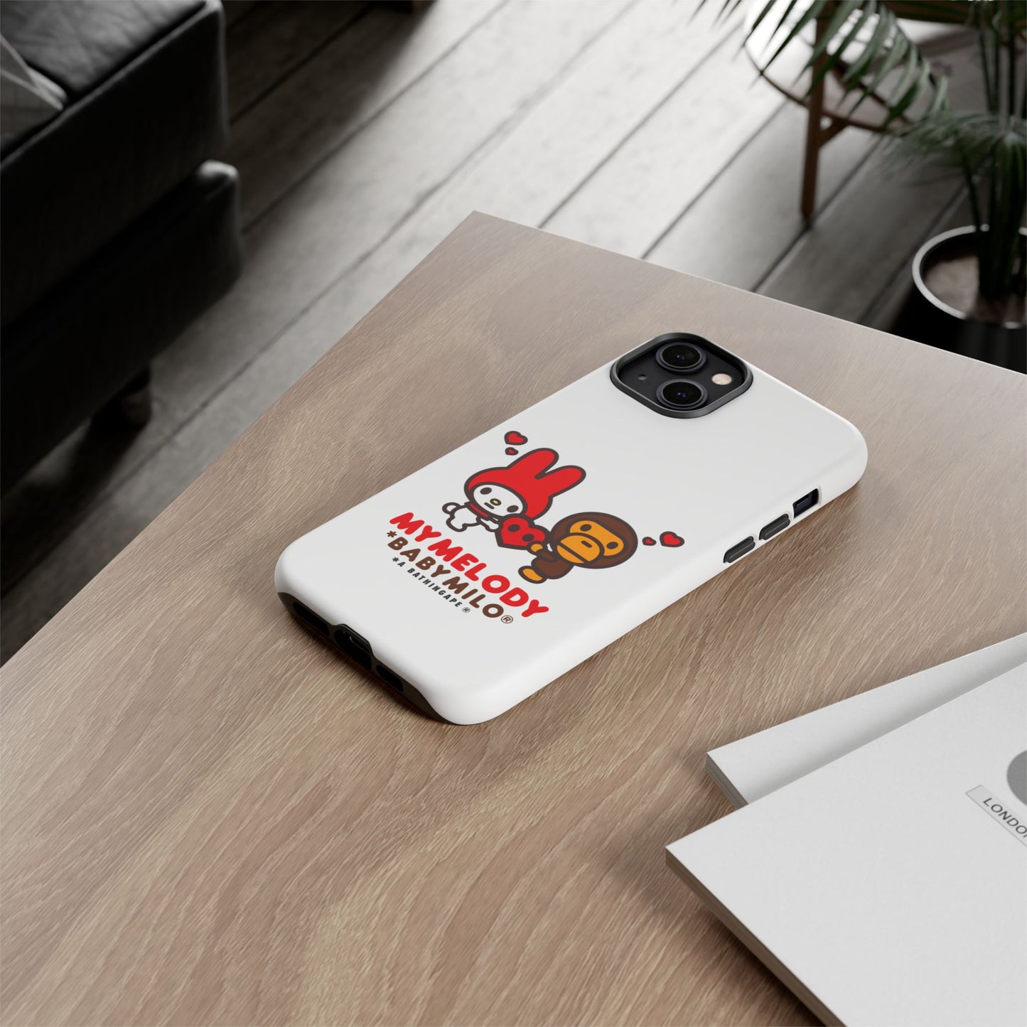 Case Baby Milo X Heart Custom For Iphone 12 - 16 Pro Max