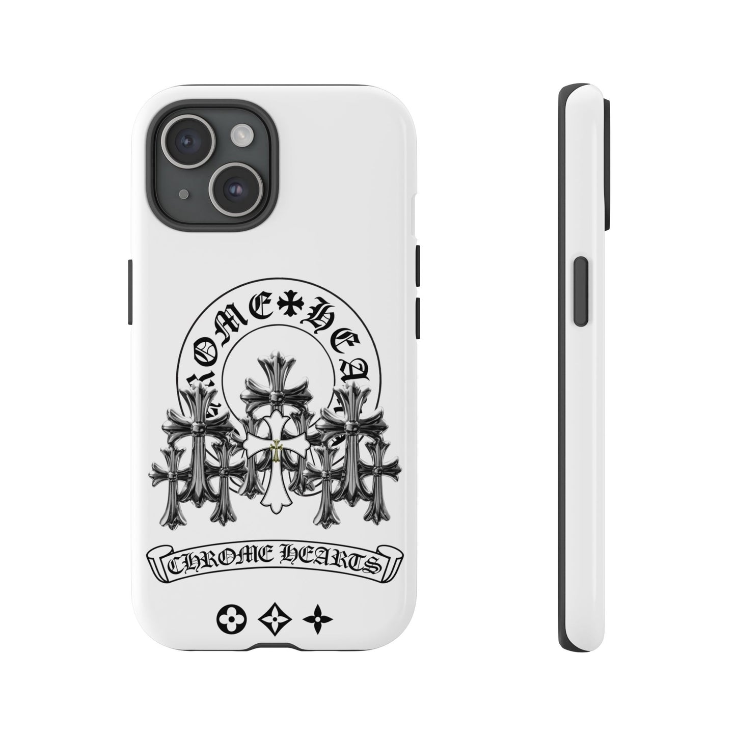 Case Chrome Crom Custom For Iphone 12 - 16 Pro Max