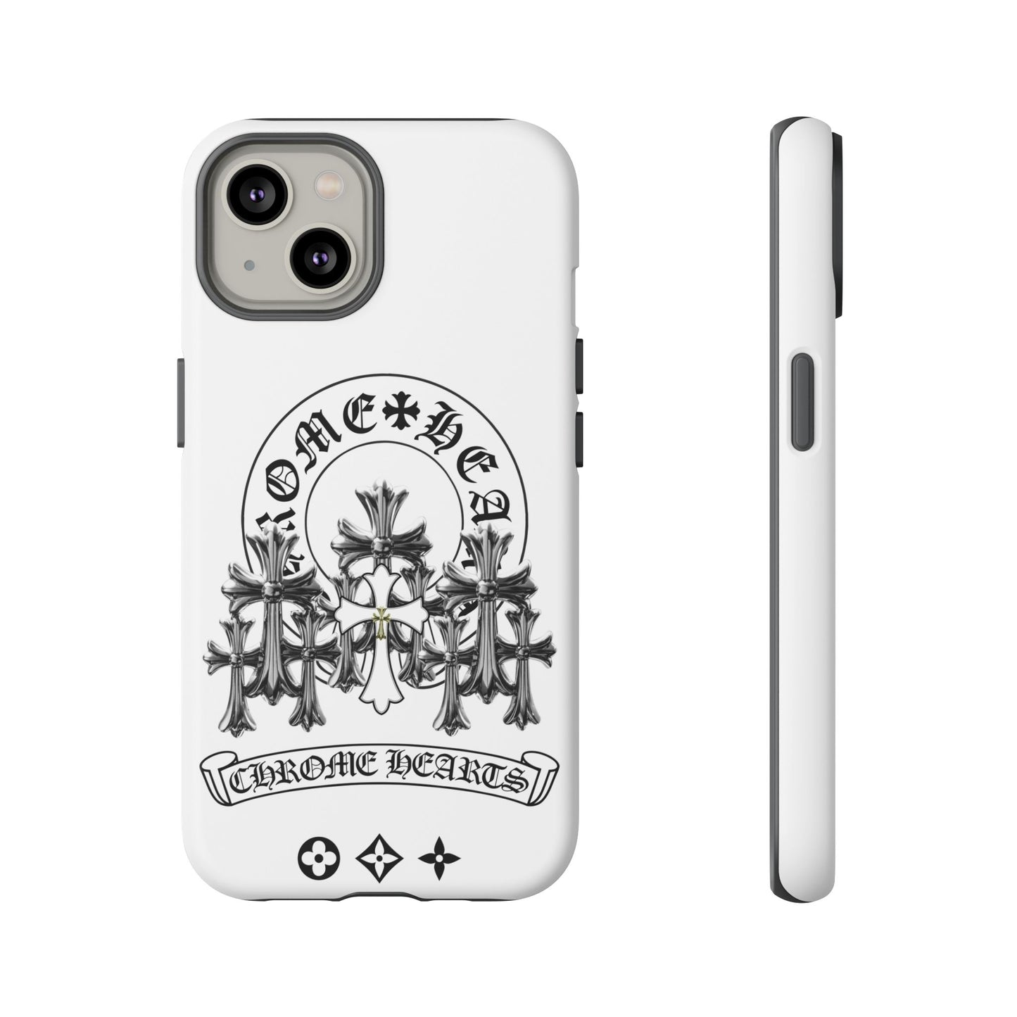 Case Chrome Crom Custom For Iphone 12 - 16 Pro Max
