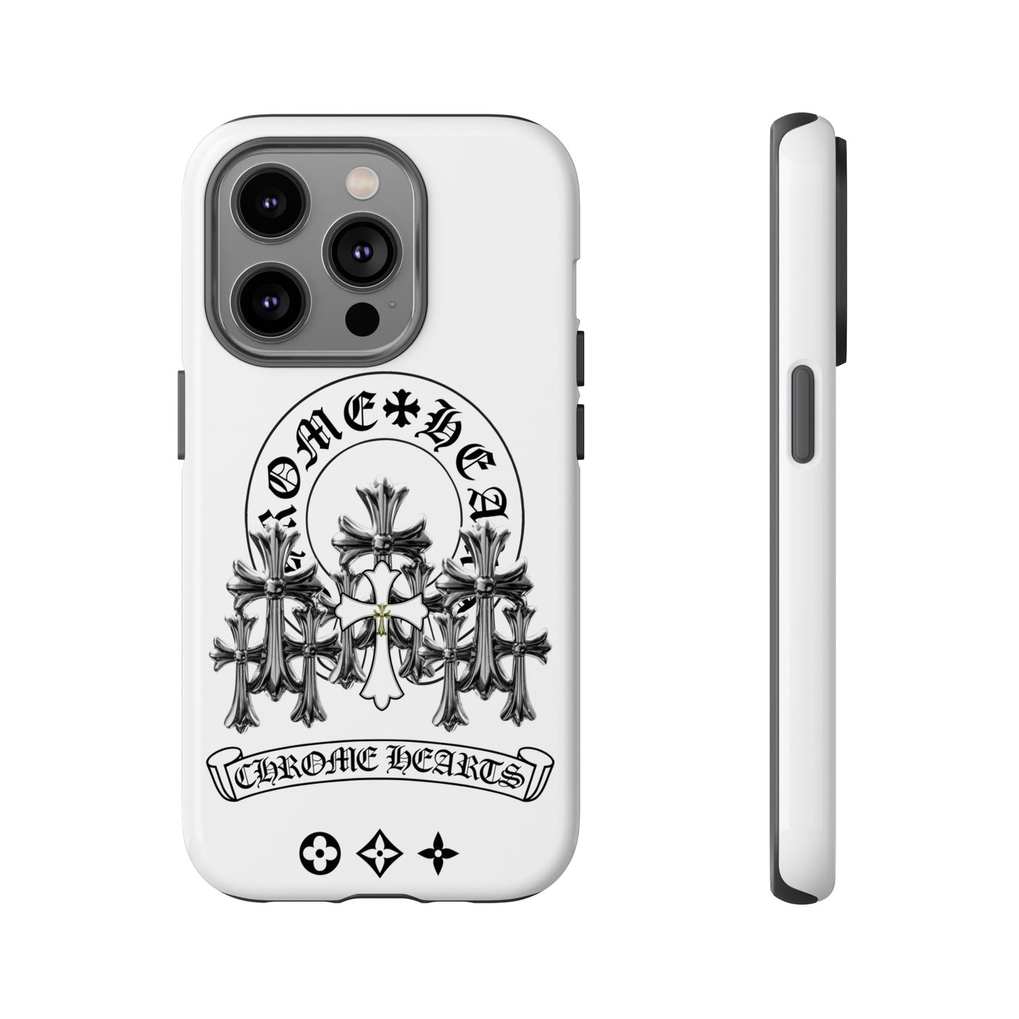 Case Chrome Crom Custom For Iphone 12 - 16 Pro Max