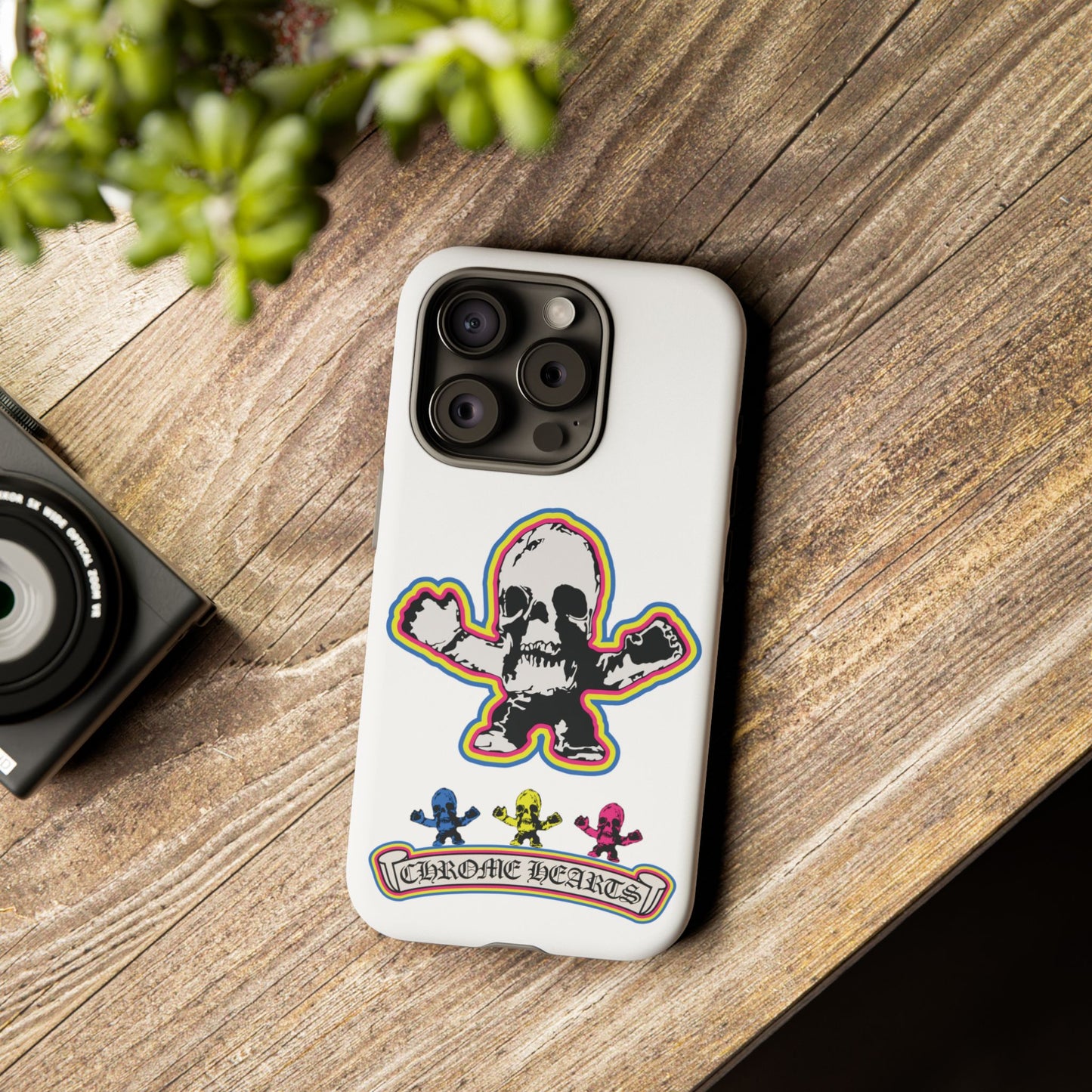 Case Chrome Art Cross Custom For Iphone 12 - 16 Pro Max