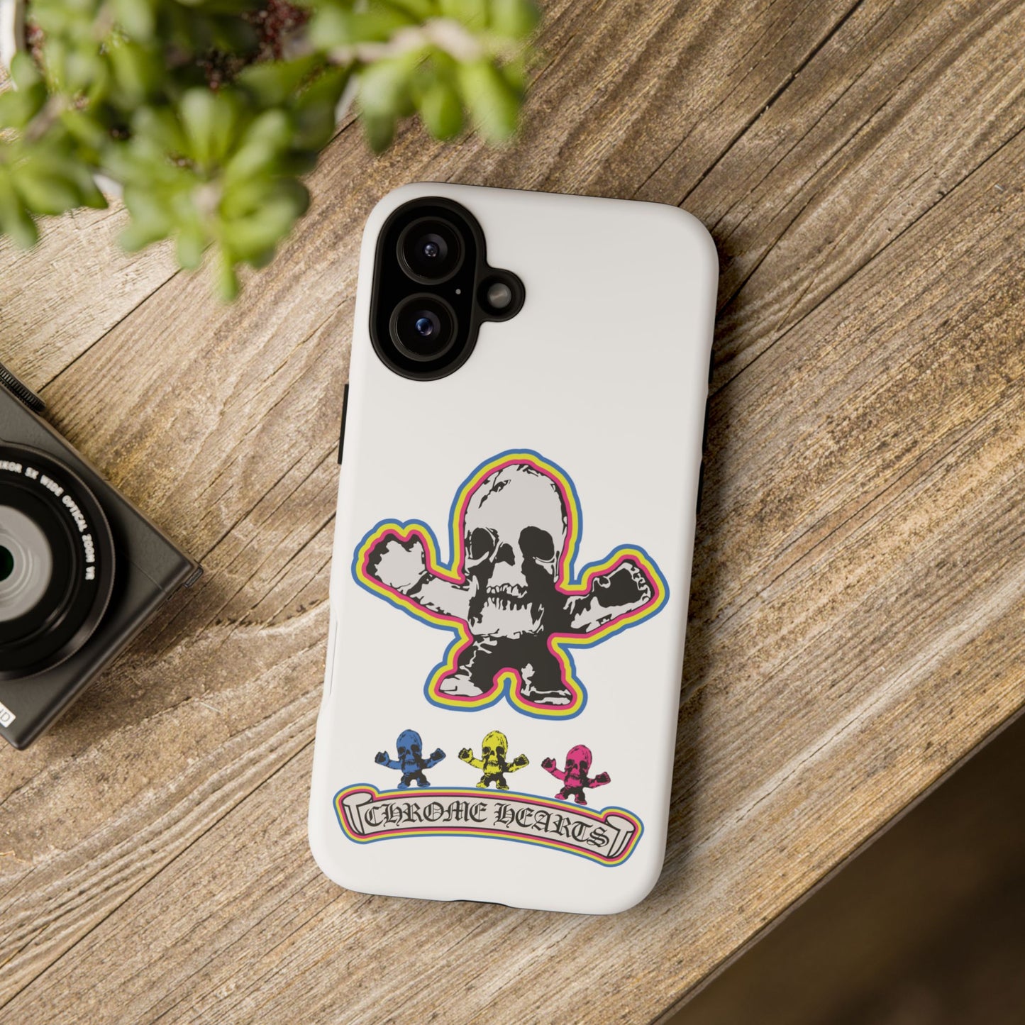 Case Chrome Art Cross Custom For Iphone 12 - 16 Pro Max