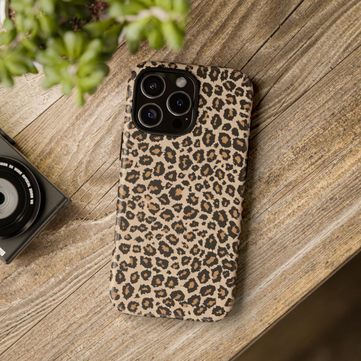Case Leopard ART Custom For Iphone 12 - 16 Pro Max