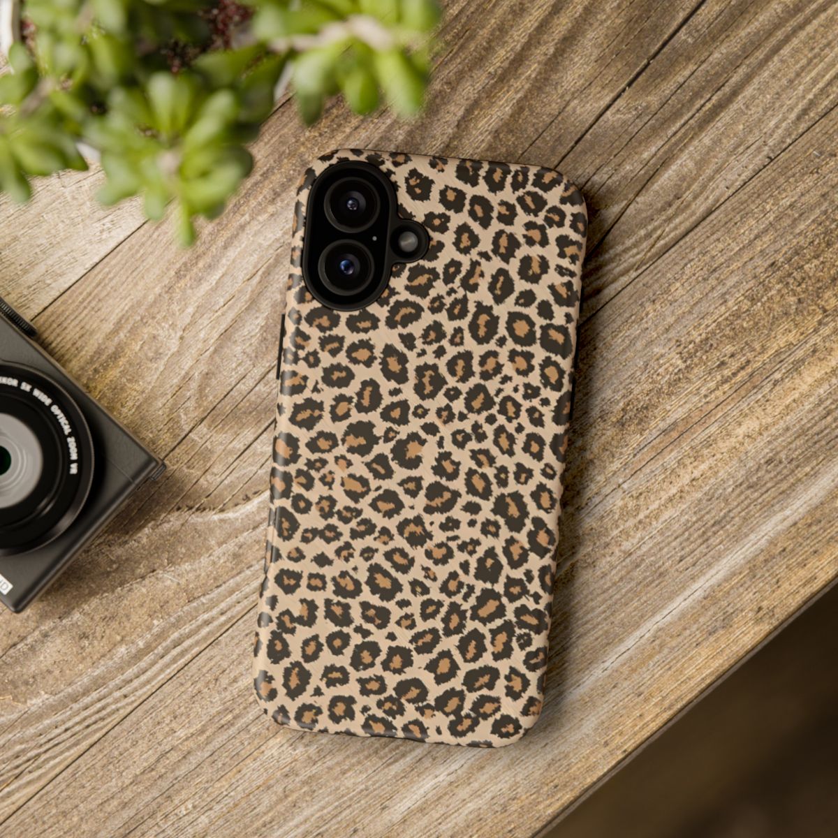 Case Leopard ART Custom For Iphone 12 - 16 Pro Max