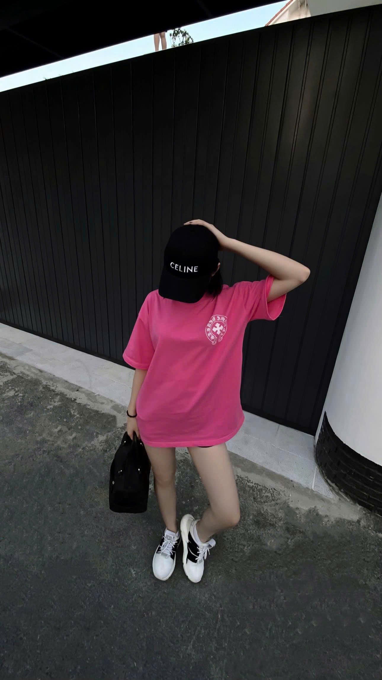High Quality T Shirt Style Chrome Pink Fashion Streetwear Clothing Hearths - Fast and Free Shipping