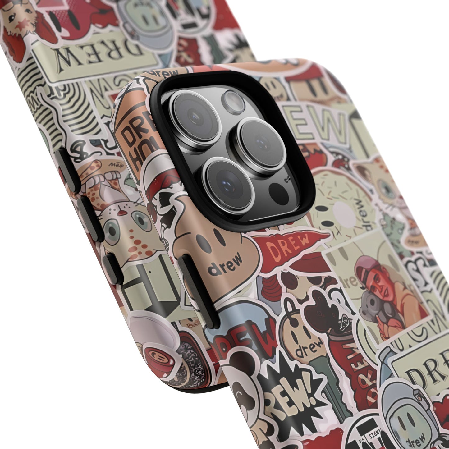Case Drew Full Sticker Custom For Iphone 12 - 16 Pro Max