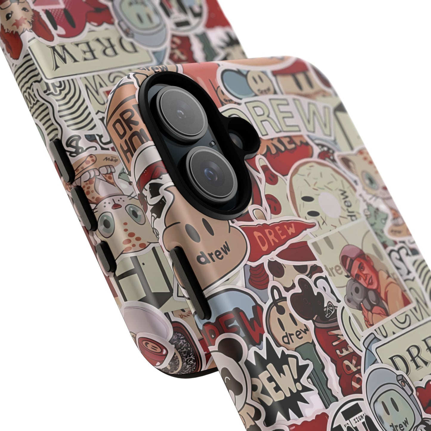 Case Drew Full Sticker Custom For Iphone 12 - 16 Pro Max
