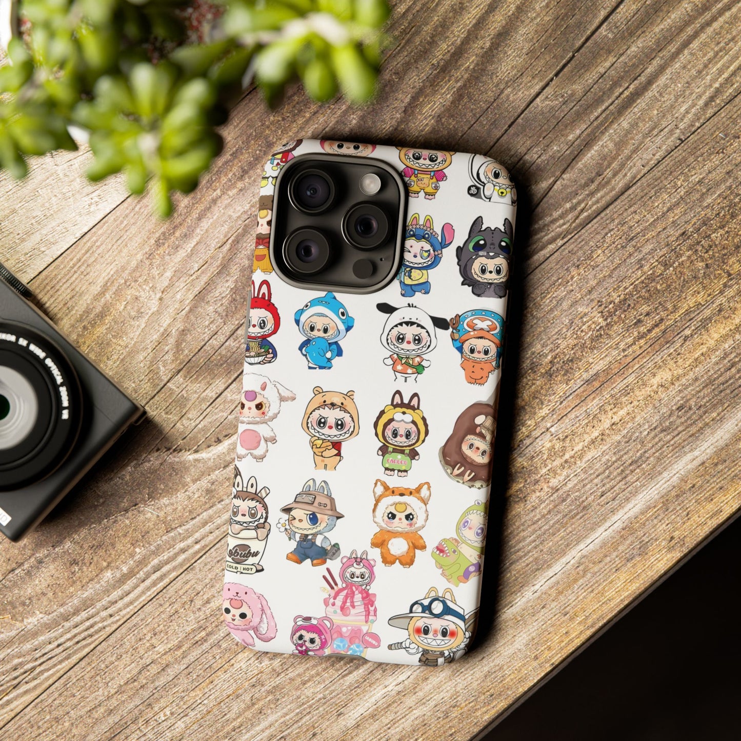 Case Labubu Custom For Iphone 12 - 16 Pro Max
