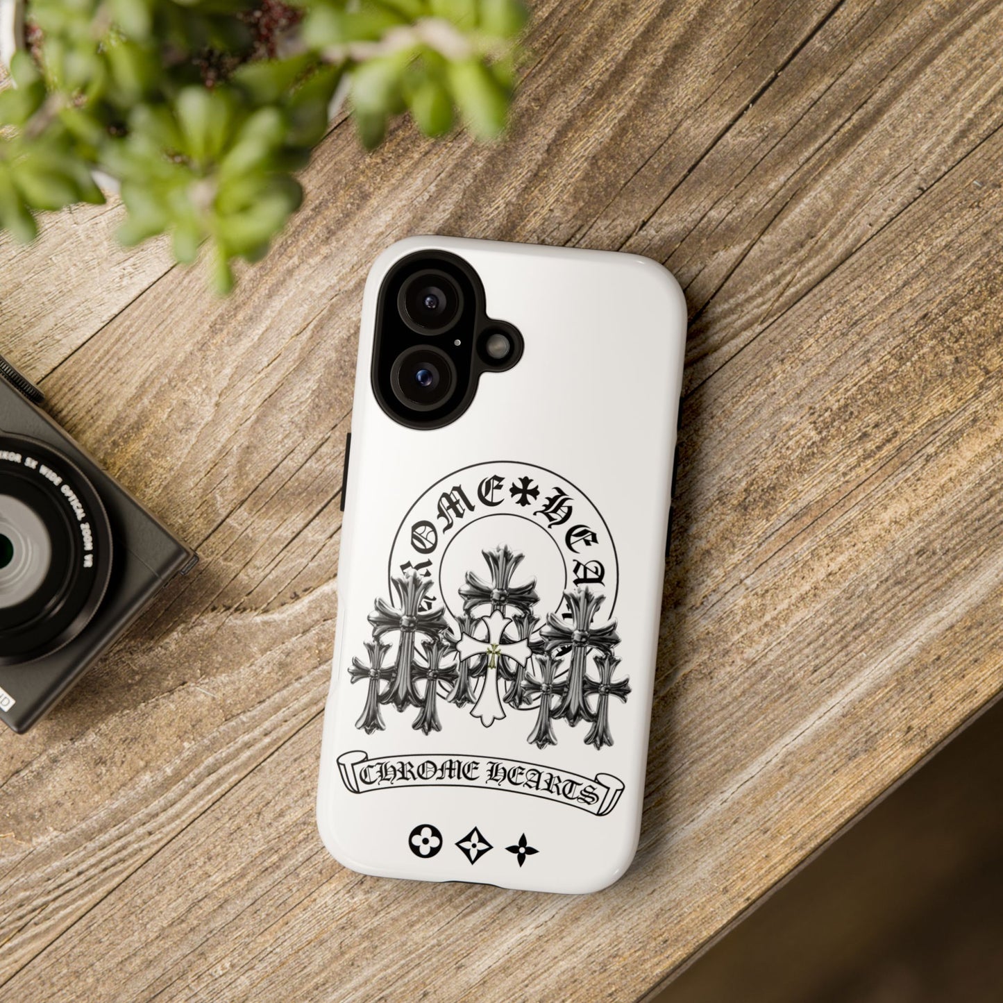 Case Chrome Crom Custom For Iphone 12 - 16 Pro Max