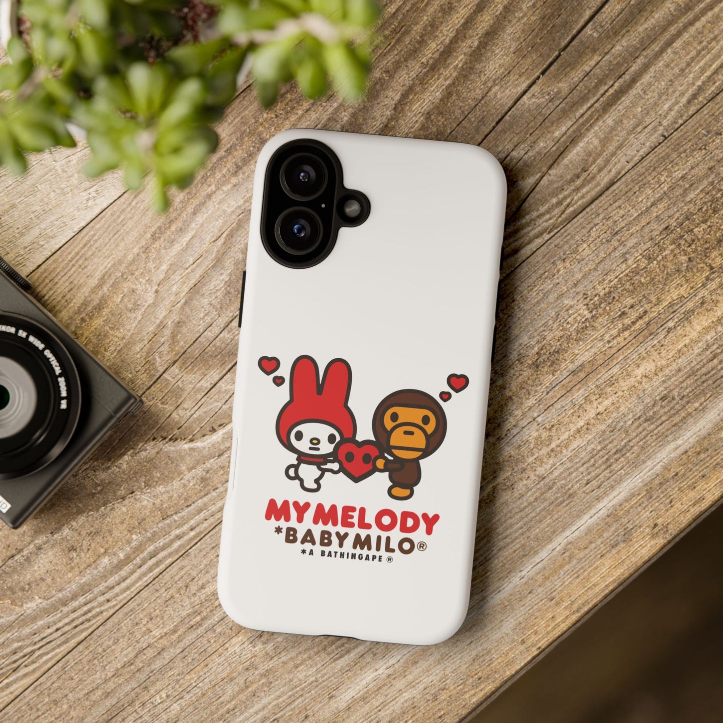 Case Baby Milo X Heart Custom For Iphone 12 - 16 Pro Max