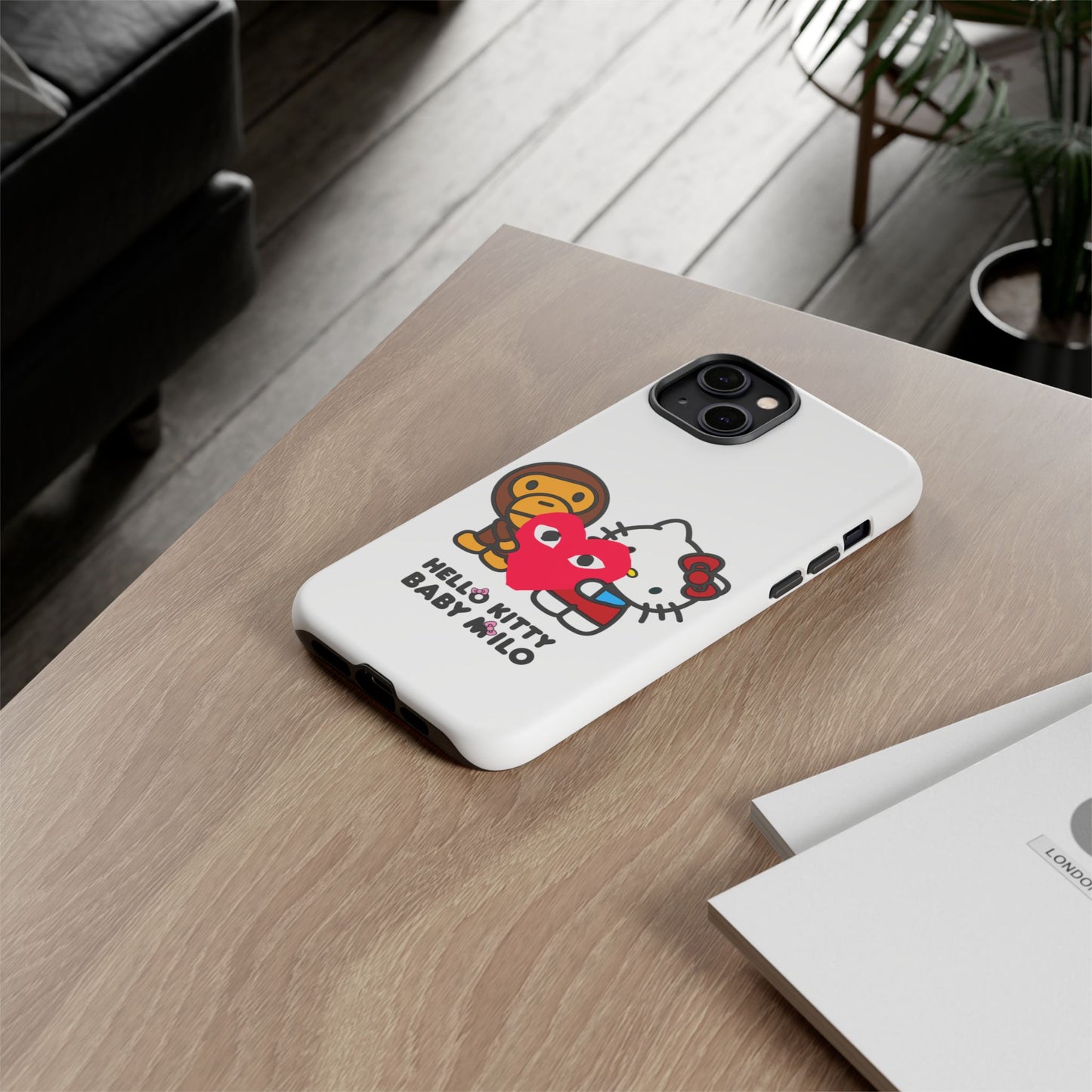 Case Baby Milo X Hello Kitty Custom For Iphone 12 - 16 Pro Max
