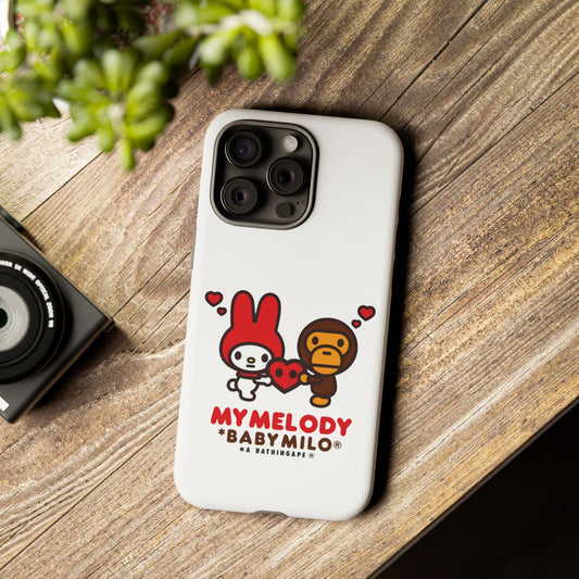 Case Baby Milo X Heart Custom For Iphone 12 - 16 Pro Max