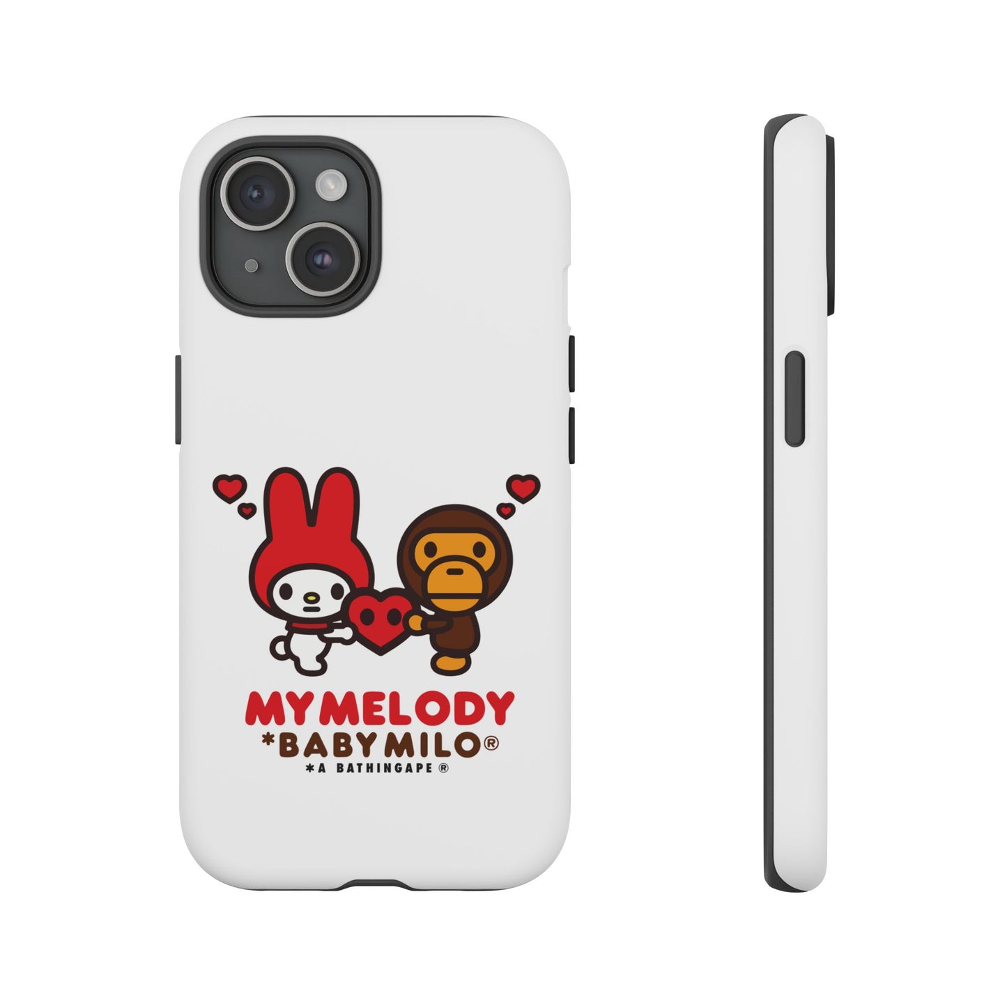 Case Baby Milo X Heart Custom For Iphone 12 - 16 Pro Max