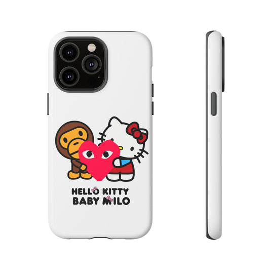 Case Baby Milo X Hello Kitty Custom For Iphone 12 - 16 Pro Max