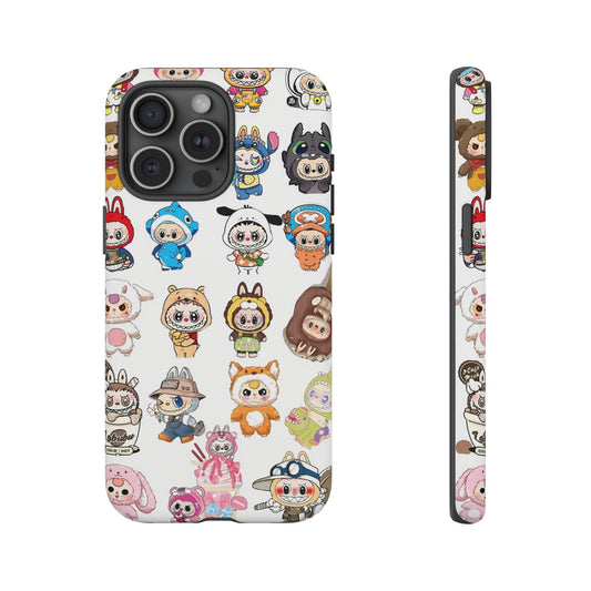 Case Labubu Custom For Iphone 12 - 16 Pro Max