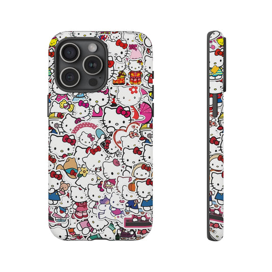 Case Hello Kitty Full Custom For Iphone 12 - 16 Pro Max