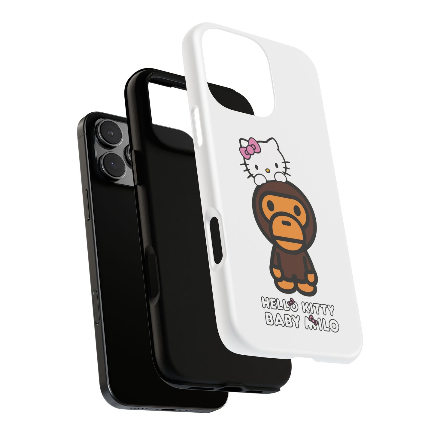 Case Baby Milo X Hello Kitty Custom For Iphone 12 - 16 Pro Max