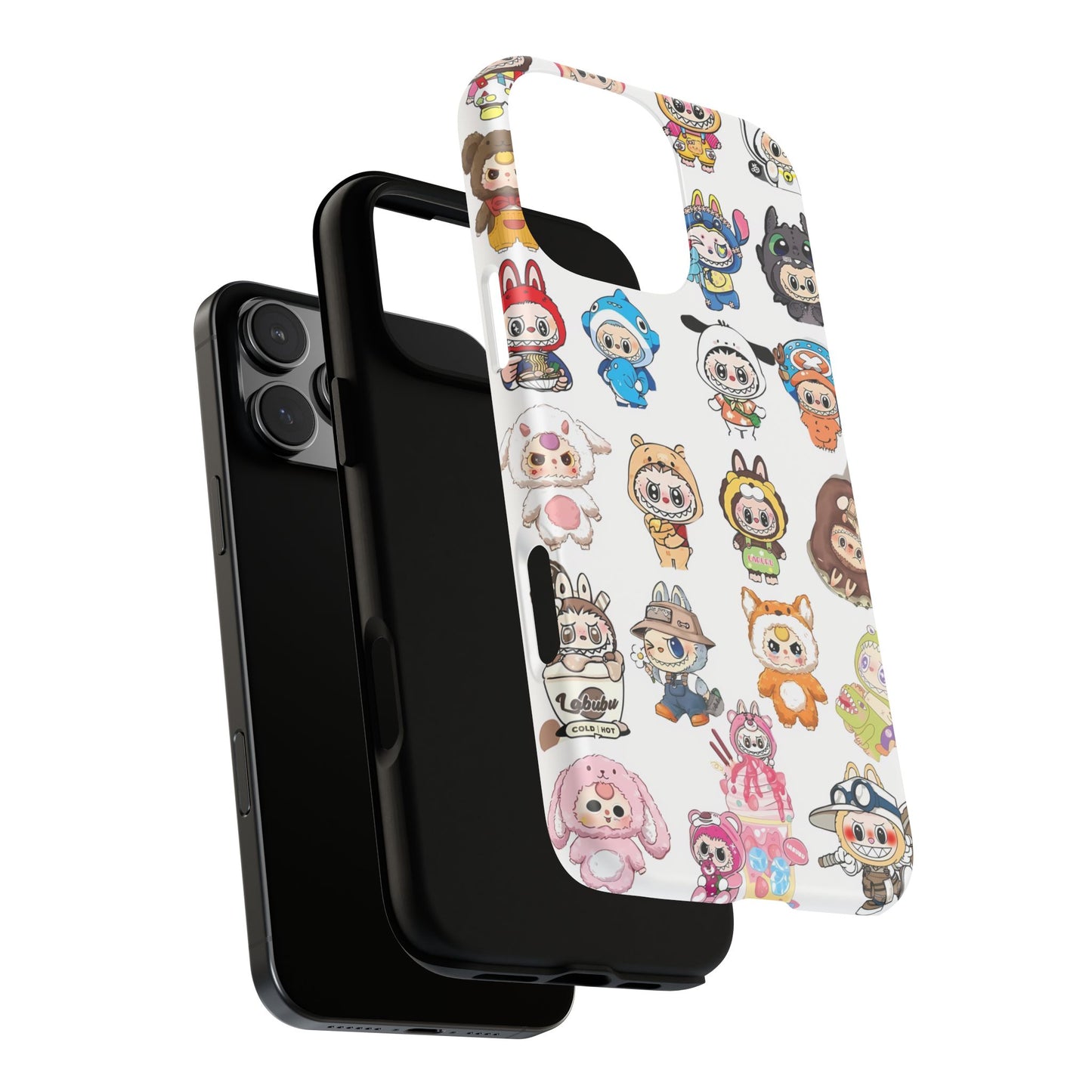 Case Labubu Custom For Iphone 12 - 16 Pro Max