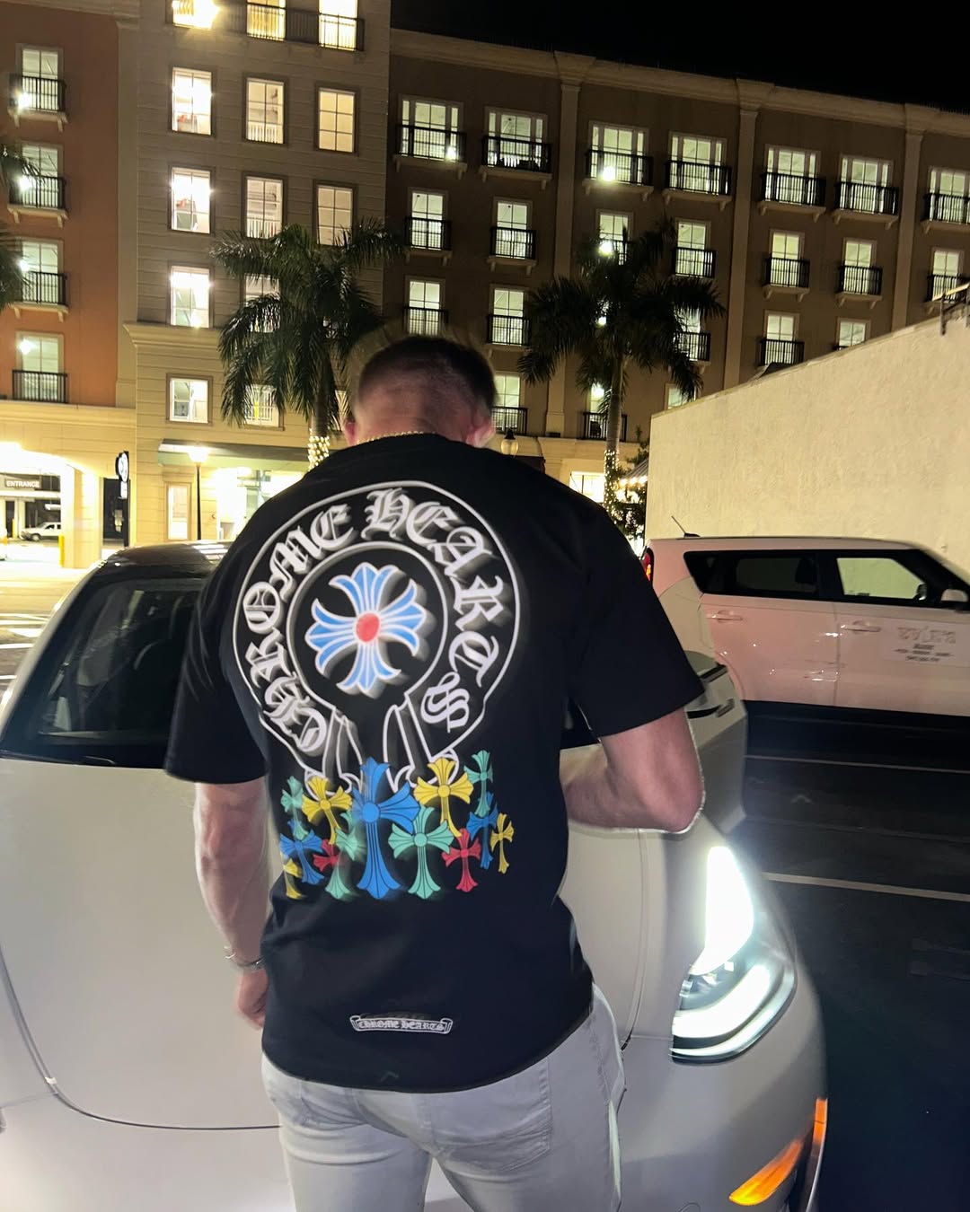 Premium CH High Quality T Shirt Style Chrome Black Drip Fashion Streetwear Clothing Hearths - Fast and Free Shipping!