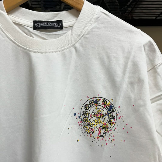 CH High Quality T Shirt Style Chrome Black 01 Drip Fashion Streetwear Clothing Hearths - Fast and Free Shipping