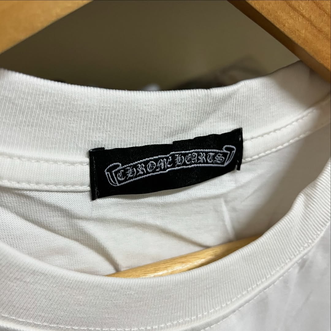 CH High Quality T Shirt Style Chrome Black 01 Drip Fashion Streetwear Clothing Hearths - Fast and Free Shipping